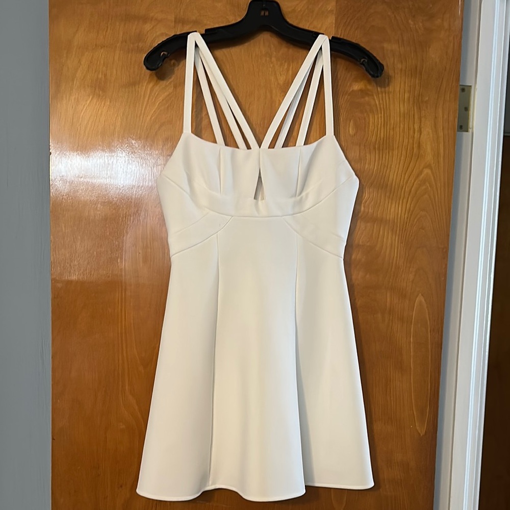 BCBGMaxAzria White Mini Dress
